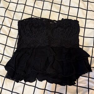 Free People Black tube top